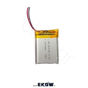 باتری لیتیوم پلیمر 1200mAh(لیتیوم li-po 803440 3.7v 1200mAh 2501)