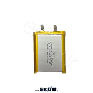 باتری لیتیوم پلیمر 2500mAh( لیتیوم li-po 104050 3.7v 2500mAh)