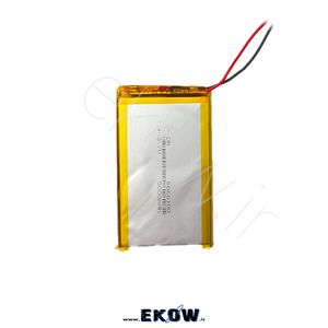 باتری لیتیوم پلیمر 500mAh(لیتیوم li-po 6060100 3.7 v 5000mAh)