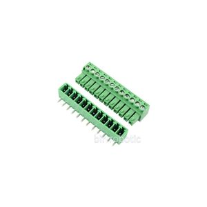 کانکتور ترمینال 12 پین 3.81mm زاویه 90 درجه