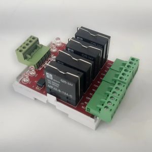 رله برد 4 کانال 24 ولت 16 آمپر RB-04-10-ECO