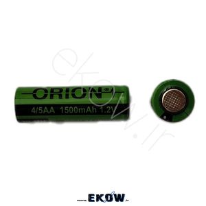 باتری لیتیوم یون 1500ma 4/5AA (لیتیوم یون ORION 4.5AA 1500mAh 1.2V)