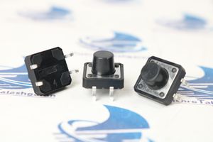 تک سوئیچ 4 پایه سایز 12x12x8.5mm