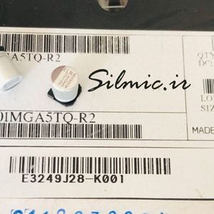 خازن 100 میکرو فاراد 35 ولت ELNA ژاپن SMD سری RVD و LOW ESR, LONG LIFE