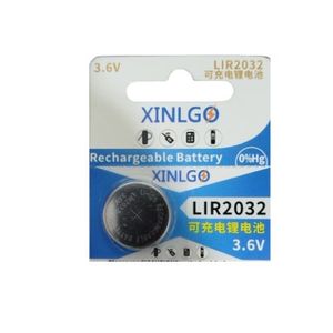 باتری سکه ای شارژی LIR2032 ولتاژ 3/6 برند XINLGO