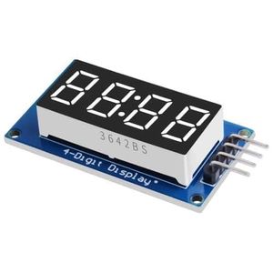 ماژول سون سگمنت 4 رقمی TM1637 | نمایشگر عددی مناسب آردوینو