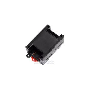 جعبه پلاستیکی ABS ریلی 32×54×82 میلی‌متر مشکی مدل 59-3