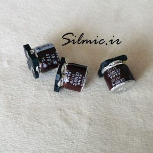 خازن 470 میکرو فاراد 10 ولت elna ژاپن smd سری RTH مقاومت در برابر لرزش