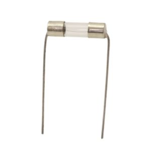 فیوز شیشه ای 1A - 250V پایه دار سایز 5x20