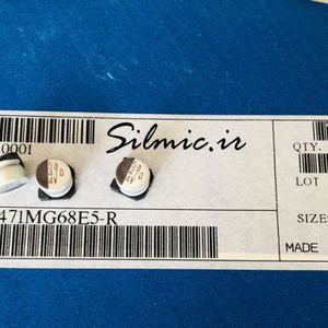 خازن 470 میکرو فاراد 4 ولت ELNA نوع SMD سری RV مینیاتوری LOW ESR