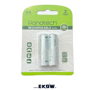 باتری قلمی پاناتک HR6 2300mAh(باتری قلمی PANATECH HR6  2300mAh 1.2V)