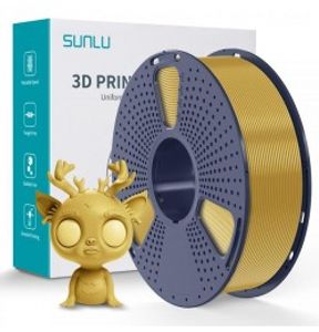 فیلامنت PLA PLUS پلاس برند SUNLU رنگ طلایی 1.75mm