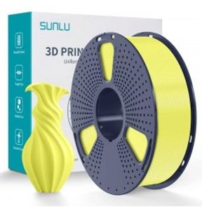 فیلامنت PLA PLUS پلاس برند SUNLU رنگ زرد لیمویی 1.75mm