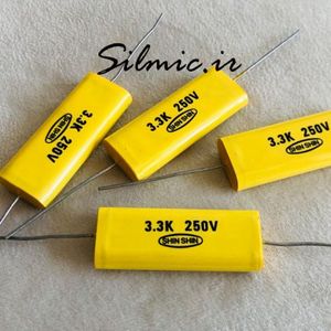 خازن کراس اور اکسیال 3.3 میکرو فاراد 250 ولت DC ساخت SHIN SHIN کره