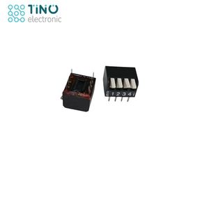 دیپ سوئیچ 4pin پیانویی black