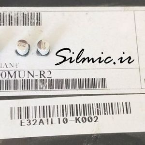 خازن 10 میکرو فاراد 25 ولت ELNA نوع SMD سری RV2 استاندارد ارتفاع کم