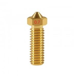 نازل ولکانو 0.7mm برنجی 1.75 Brass Volcano Nozzle