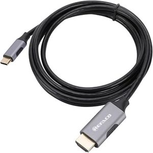 ویدئو کپچر REFACO VIDEO CAPTURE USB-C TO HDMI 1.8m CABLE Z36B