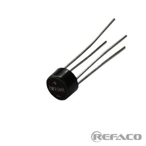 پل دیود REFACO DIP,WOM Package,1A 1000V Bridge Rectifier W10M