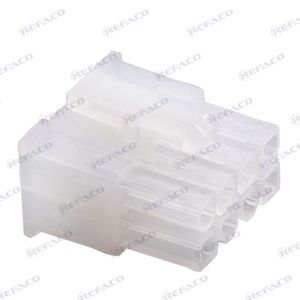 پاور کانکتور مولکسی 8 پین مادگی AUK POWER CONNECTOR ATX FEMALE 8PIN MF2X04SH-H-CN