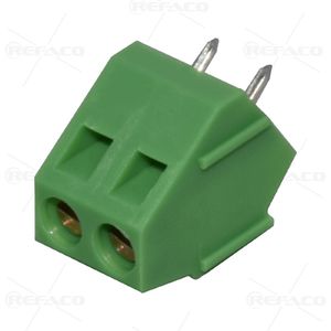 ترمینال روبردی 128 ، 2 پین سبز KEFA TERMINAL ON BOARD KF128-2PIN 5.08mm GREEN KF128-5.0-2P