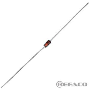 دیود نواری REFACO DIODE DIP DO35 100mA 100V 1N4148