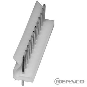 کانکتور پاور معمولی 12 پین نری صاف KEFA CONNECTOR POWER 12PIN 3.96mm MALE ST KF39603-12A(5373)