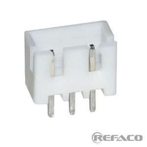 کانکنور دزدگیری 3 پین نری صاف KEFA CONNECTOR XH 3PIN 2.5mm MALE ST KF25002-3A(XH)