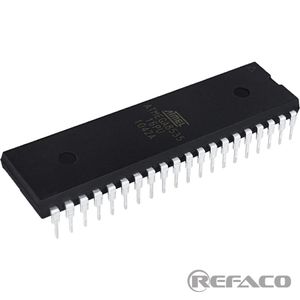 میکروکنترلر ATMEL 40PIN,DIP,8-bit AVR Microcontoller,8KB,16MHz,Vcc4.5-5.5V ATMEGA8535-16PU  ATMEL  DIP