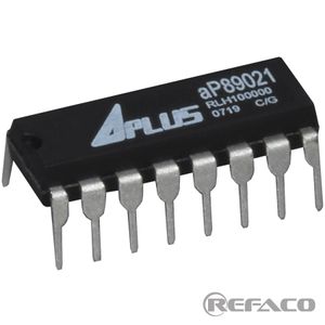 آی سی ضبط صدا APLUS 16PIN,DIP,VOICE OTP IC 21Sec AP89021