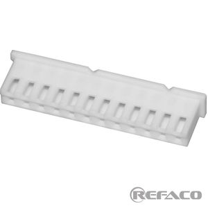 کانکتور دزدگیری 12 پین ماده KEFA CONNECTOR XH 12PIN 2.5mm FEMALE KF25002-12Y(XH)