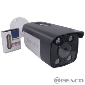 دوربین بالت 2 مگاپیکسل کیس بزرگ وارم لایت REFACO BULLET AHD CAMERA 2MP WARM LIGHT RF203WABLF