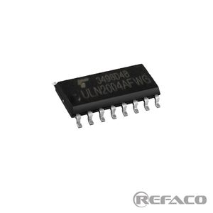 آی سی درایور دارلینگتون TOSHIBA 16PIN,SMD,7Chanel Darlington Sink Driver,+6~+15V ULN2004AFWG  TOSHIBA  SMD