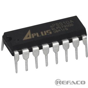 آی سی ضبط صدا APLUS 16PIN,DIP,VOICE OTP IC 10Sec AP8910A