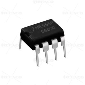 آی سی تایمر REFACO 8PIN,DIP,Precision Timer NE555  REFACO  DIP