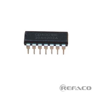 آی سی  منطقی گیت ها INTEGRAL 14Pin,DIP,Quad 2-Input NOR Gate IW4001BN  INTEGRAL  DIP