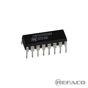 آی سی های منطقی سوئیچ INTEGRAL 14PIN,DIP,Quad Bilateral Switch IW4066BN  INTEGRAL  DIP