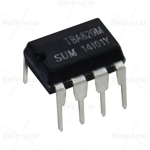 آی سی تقویت کننده صدا REFACO 8PIN,DIP,1.2W Audio Amplifier TBA820M  REFACO  DIP