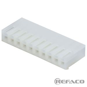 کانکتور پاور معمولی 10 پین ماده KEFA CONNECTOR POWER 10PIN 3.96mm FEMALE KF39602-10Y(2139)