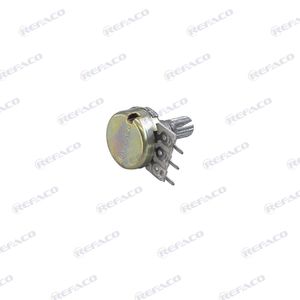 ولوم مونو سوزنی REFACO VOLUME MONO <30mv  L=15MM B50K FIBER WITHOUT STOPPER WH148-1A-2 15V B50K FIBER WITHOUT STOPPER