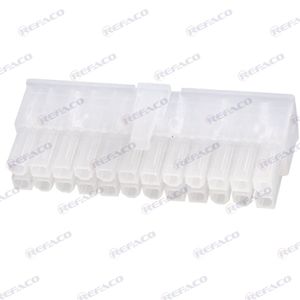 پاور کانکتور مولکسی 24 پین مادگی AUK POWER CONNECTOR ATX FEMALE 24PIN MF2X12SH-H-CN