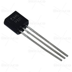 ترانزیستور REFACO 3PIN,DIP,TO92,BULK BCE 60V 100mA 0.25W NPN Transistor 2SC945  REFACO  DIP