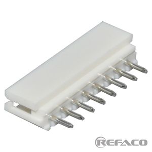 کانکتور مخابراتی پینگرد 8 پین نری صاف REFACO CONNECTOR 5264 8PIN 2.54mm MALE ST 5264 8A180