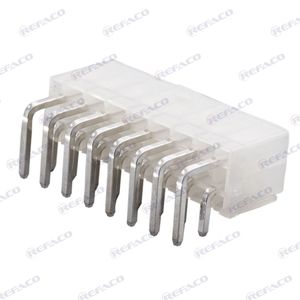 پاور کانکتور مولکسی 16 پین نری رایت AUK POWER CONNECTOR ATX MALE 16PIN R/A MF2X08PRX-H-CN