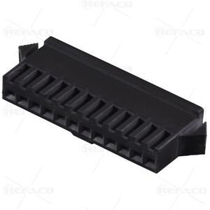 کانکتور بین راهی مشکی 12 پین  ماده KEFA CONNECTOR SM 12PIN 2.5mm FEMALE KF25022-12P(SM)