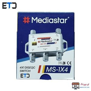 سوئیچ آنتن 4 به 1 مدیا استار مدل Mediastar Ms-1×4