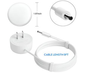 آداپتور G1028 با خروجی 14 ولت 1.1 آمپر – مناسب Google Home Hub و Nest Hub
