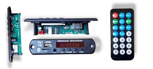 برد USB فلش خور بلوتوث دار و ماژول MP3 پلیر – پخش موسیقی بی‌سیم از فلش و بلوتوث