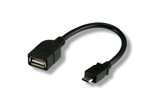رابط تبدیل USB به Micro USB (اندروید) OTG سیم‌دار | اتصال آسان فلش و لوازم جانبی به گوشی اندرویدی