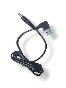 کابل USB به فیش نری آداپتوری DC کج | جنس مرغوب و مقاوم - نلکا